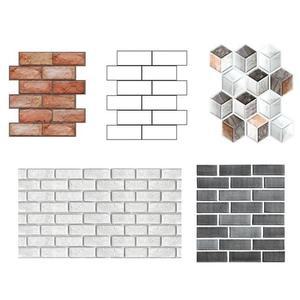 [아우트]셀프시공 입체벽지 부착식 파벽돌 폼벽지 3D입체
