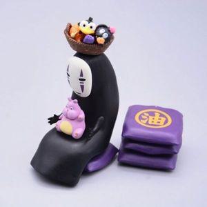 일본 수입 지브리 캐릭터 노세캬라 쌓기놀이 가족놀이 피규어 장식소품 (가오나시)