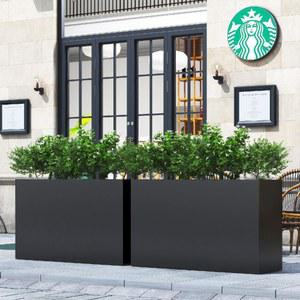 정원 직사각형 대형 플랜트박스 시멘트 대형화분 높이 100x30x60 옥상 60cm 토분 30 거실대형 가로 세로
