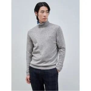 [빈폴멘] [Essential] 캐시미어 터틀넥 니트  그레이 (BC4X51E073)