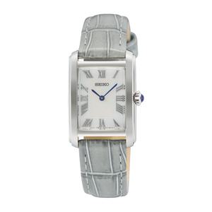 백화점AS가능 세이코 SWR099P1 레이디 스퀘어 사각 여성가죽시계 여자시계