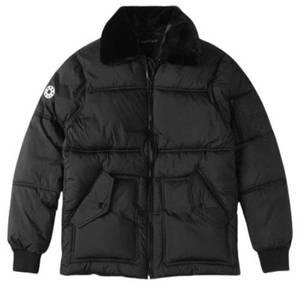 [빠니깔레] 인조밍크카라 슬림핏 에코패딩점퍼 m-icjp54bk [P002899449]