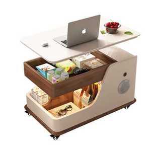 리프트업 테이블 쇼파 이동식 트롤리 탁상 노트북