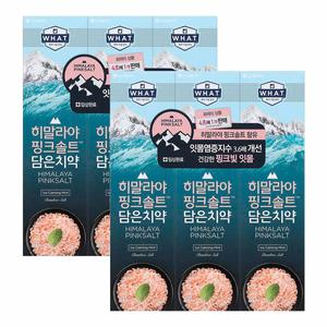 히말라야 핑크솔트 담은 치약 아이스카밍민트 100g x 6개
