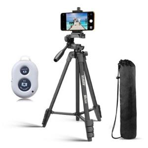 셀루미 공용 삼각대+홀더+리모컨 세트 블랙_화이트리모컨
