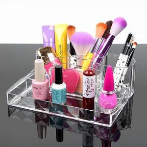 하트리본 9칸 아크릴 화장품정리함 메이크업정리대 DT1227805