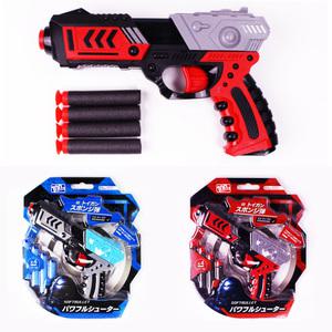 장난감 스펀지탄 게임 놀이 사격 소프트 안전 1p 총알 건 다트총 흡착 큐방