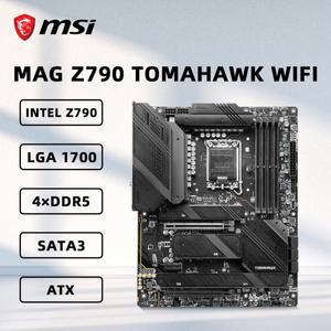 MSI MAG Z790 TOMAHAWK 와이파이 마더보드 i9-12900K i7-12700KF i5-12400F i3-12100 CPU, 인텔 Z790 DDR5