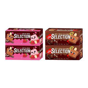 [신세계라이브쇼핑][롯데]인기 아이스크림 셀렉션x2개+셀렉션 더싱글초코x2개