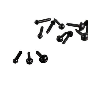 [펠트친구]기둥인형눈(10개) [3082]/ 모루 인형 눈 눈알 코 만들기