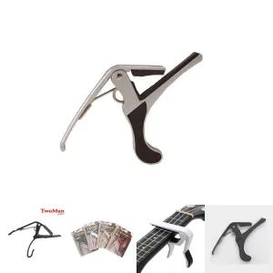 클래식 통기타 미끄럼방지 카포 실버 기타카포/기타/노래/키조정/키변환/일렉/어쿠스틱/우쿨렐레/우쿠렐레