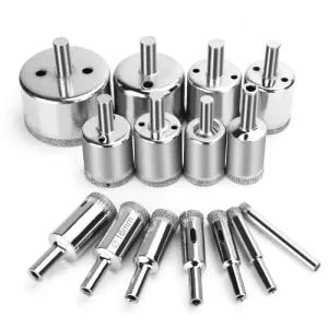 다이아몬드 홀쏘 홀커터 세트 유리 타일 대리석 타공 15pcs