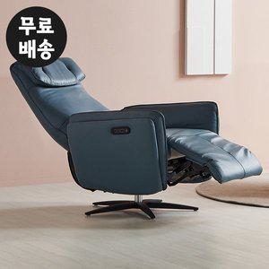 [벤티스가구]세라 면피 소가죽 리클라이너 회전 소파 1인용 고급 쇼파 디자인 회장 사장 의자