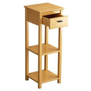 키큰 협탁 원목 거치대 화분 캐비닛 침대 안방 발코니 높은 사이드 우드 70cm 수납장