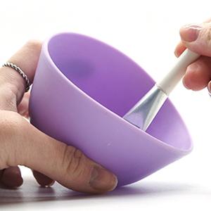 모델링팩 믹싱볼 모델링 석고 그릇 마스크 팩 용기 고무 보울