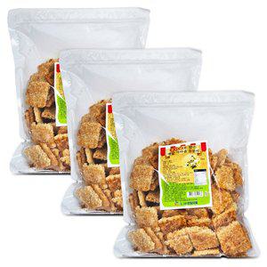 우리쌀로 만든 옛날 가마솥 누룽지 1kgX3개 /국내산 쌀 100%