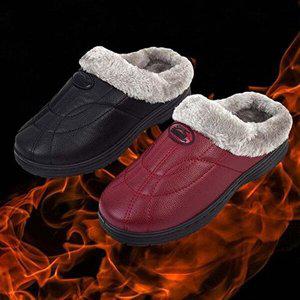 [셀러허브 패션]다용도 방수 방한화 털슬리퍼 엄마 할머니 겨울신발
