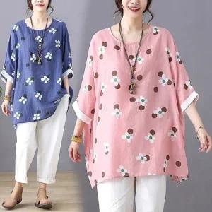 [루미루나]큐티인견블라우스2종