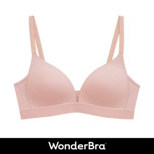 [Wonderbra]원더브라  볼륨 스포츠 아웃밴드 노와이어 브라 핑크 WBWBR5N31T