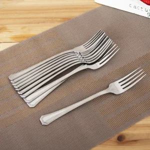 (10개입) 양식용포크/파스타/디저트/포크/간식/접대용/케이크/업소용/커트러리/레스토랑/가정용/뷔페/디너