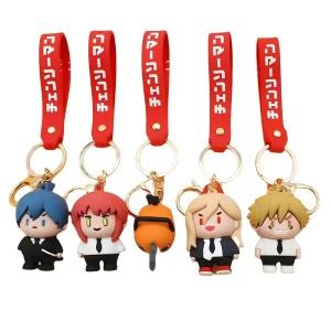 체인소맨 덴지 포치타 파워 마키마 아키 키링