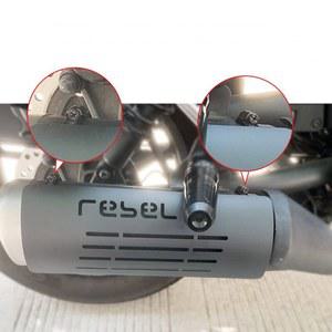 머플러 가드 배기구 커버 케이윈125 보호대 알루미늄 범용 슬라이더 화상