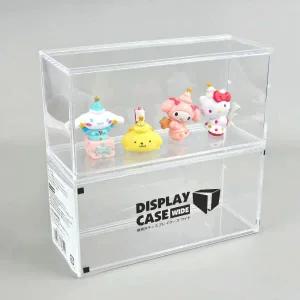 아트박스/굿즈하우스 일본 투명 피규어 미니어처 케이스 와이드