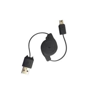 미니5핀 릴케이블 자동감김 디카 효도라디오 PSP 충전