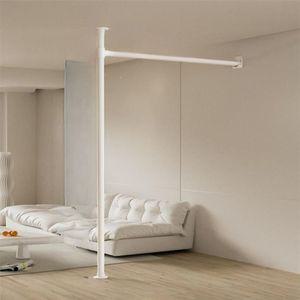 무타공 파티션 인테리어 공간분리 원룸 가벽 병풍 가림막 커튼 행거형 칸막이 세로