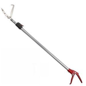 2미터 긴집게 뱀짐게 집게손 신발집게 접이식 악어 막대 비확장형 잡는 뱀장어 장갑 고정형