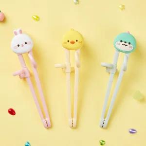 에디슨 프렌즈 아이맞춤 젓가락 오른손 1단계 유아 아기 어린이 교정젓가락