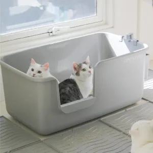 캣츠태그 묘래박스 롱 고양이 화장실 대형