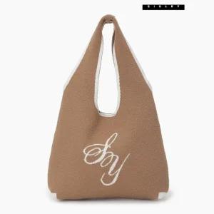 시슬리 니트 자카드 가방 SCBG35361BG