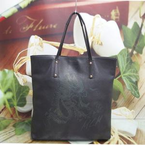 구제토토 엠씨엠 가죽 숏숄더백 토드백 라지사이즈 정품 중고가방 51807