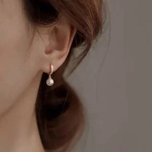 드롭 베이직 모던 진주 패션귀걸이 레이어드귀걸이 귀걸이세트