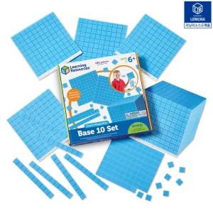 러닝리소스 수모형 자석 평면 모형 교구 (특대형) 수세기 십진법 숫자공부 연산 학습