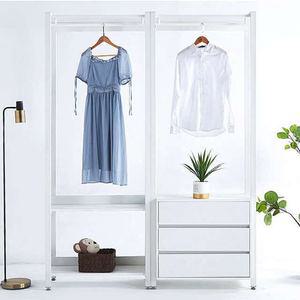 [아도라퍼니처]아도라퍼니처 심플 드레스룸 행거 서랍장 A세트