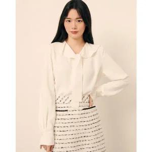 [JJ지고트](의정부점)타이 세일러 칼라 블라우스 GP9M0BL921