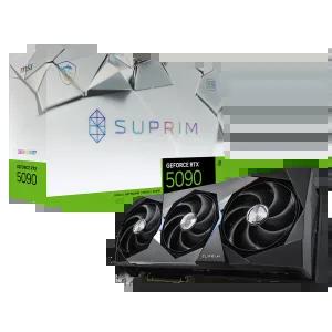 MSI 지포스 RTX 5090 슈프림 SOC D7 32GB 하이퍼프로져 CL