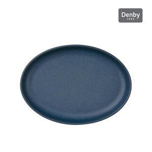 [AK플라자] [덴비] 임프레션 네이비 스몰 오벌 트레이_sw