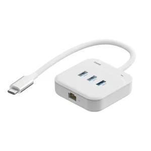 아이노트 CH60P C타입 이더넷 랜포트 4K 60Hz 멀티 허브 6in1 손바닥 사이즈