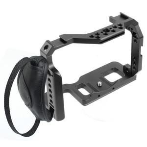 소니 A7M4 A7R3/A7S3/A7R4/A7M3/A7III/A73용 1/4'' 나사 구멍 콜드 슈 ARRI 있는 카메라 케이지