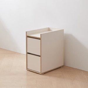 [아도라퍼니처]아도라퍼니처 M1 미니멀 오피스 미니 책상 서랍장 (USB 부착)