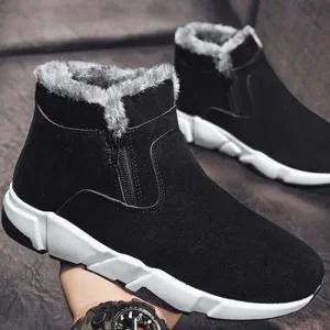 운동화 남성 겨울 털안감 하이탑 방한부츠 ZG스피드 남성방한화 털신발 캐주얼워커 슬립온