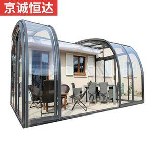 썬룸 테라스 폴딩도어 온실 시공 비가림 차양막 지붕