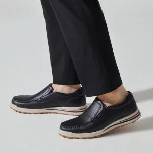 엠.무크 멘지 소가죽 캐쥬얼 슬립온 블랙 517513205XA