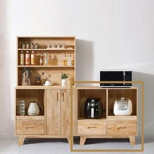 고무나무 천연UV코팅 원목 서랍형 전면 GD14 렌지대