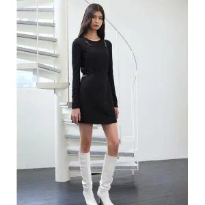 [롯데백화점]에고이스트 허리 슬릿 포인트 미니 원피스 (EQ4WO960)