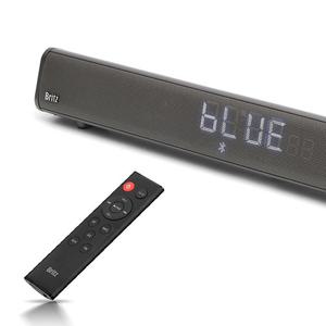 2채널스피커 게이밍스피커 올인원 브리츠 컴퓨터스피커 블루투스 사운드바 휴대용 라디오 AUX 시계 pc스피