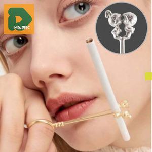 시가렛홀더 연초 방지 집게 홀더 아빠 곰방대 제거 파이프 선물 담배 손잡이 전용 필터 클립 냄새 타르